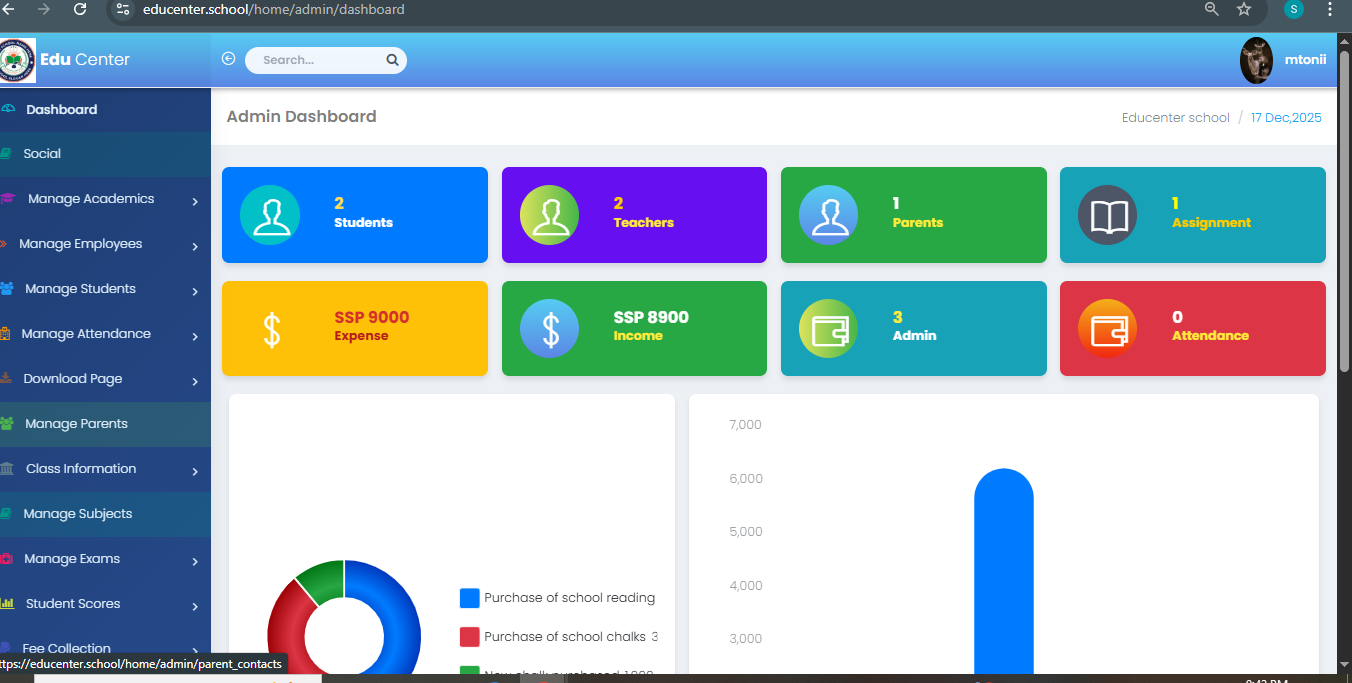 School Managament System